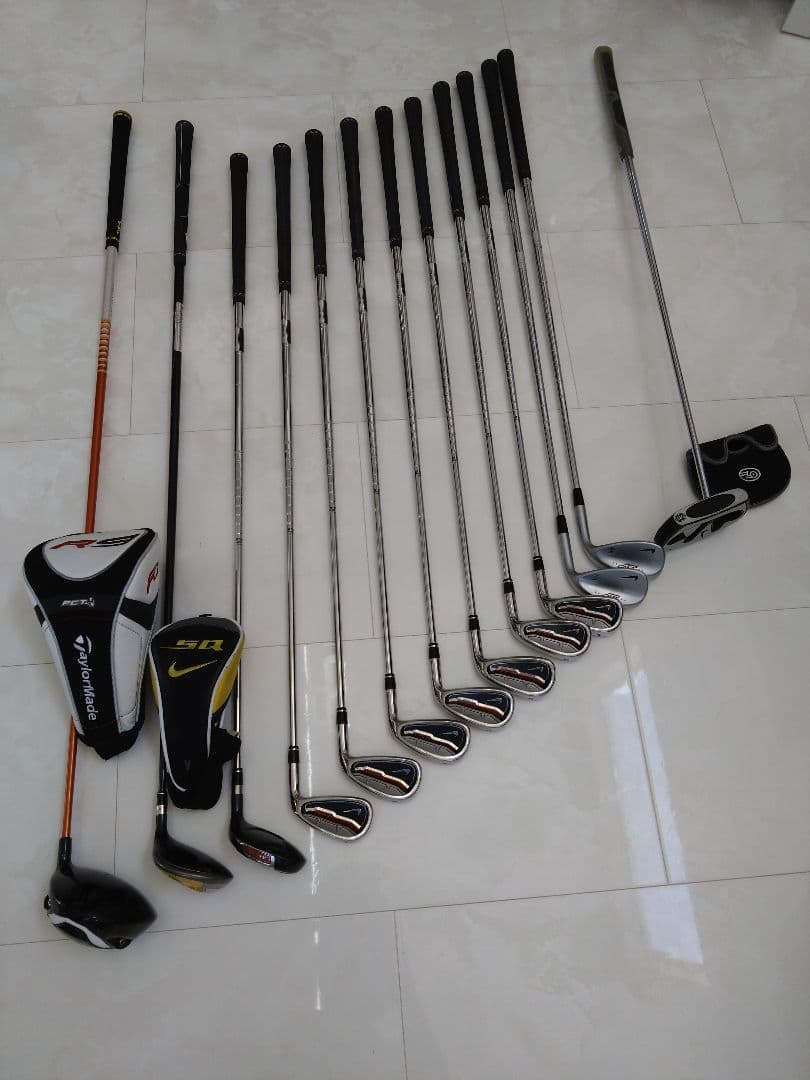 ナイキ ゴルフバッグ サスクワッチ イグナイト アイアンセット
