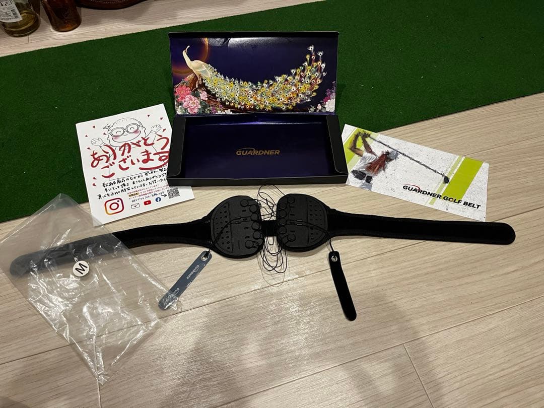 正規品 M ガードナー ゴルフ ベルト GUARDNER GOLF BELT