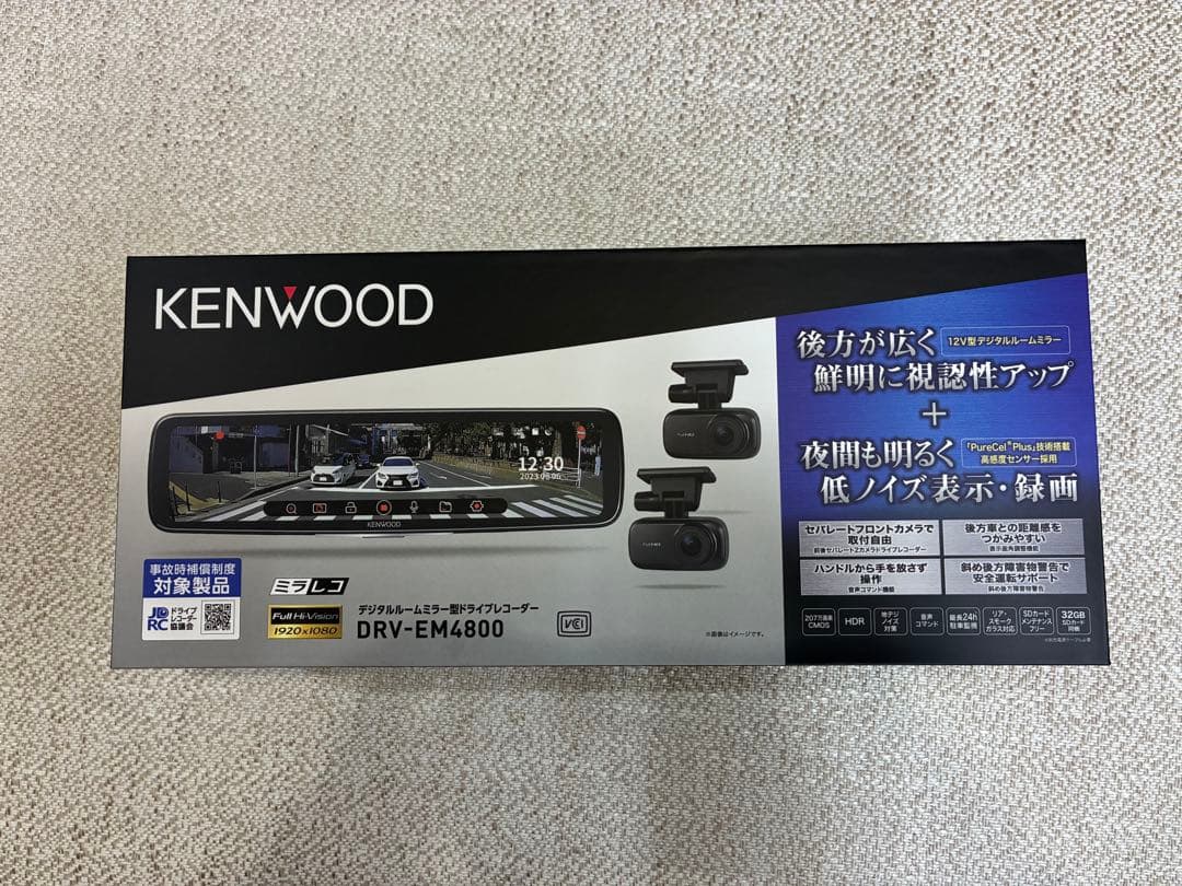 KENWOOD DRV-EM4800 ドライブレコーダー