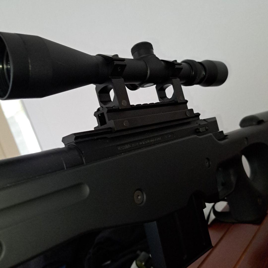 東京マルイ　L96 AWS エアコッキングライフル ブラック　付属品色々