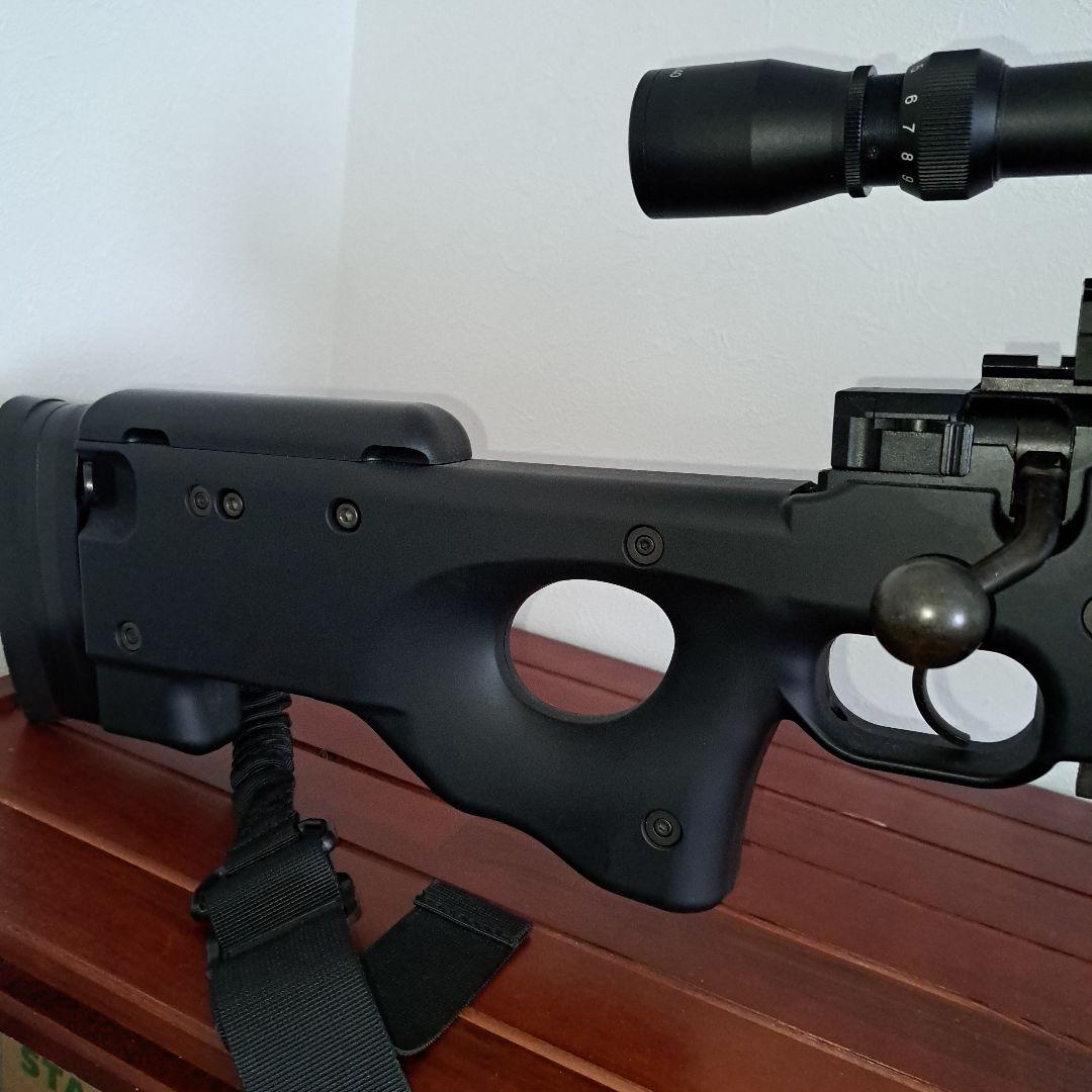 東京マルイ　L96 AWS エアコッキングライフル ブラック　付属品色々