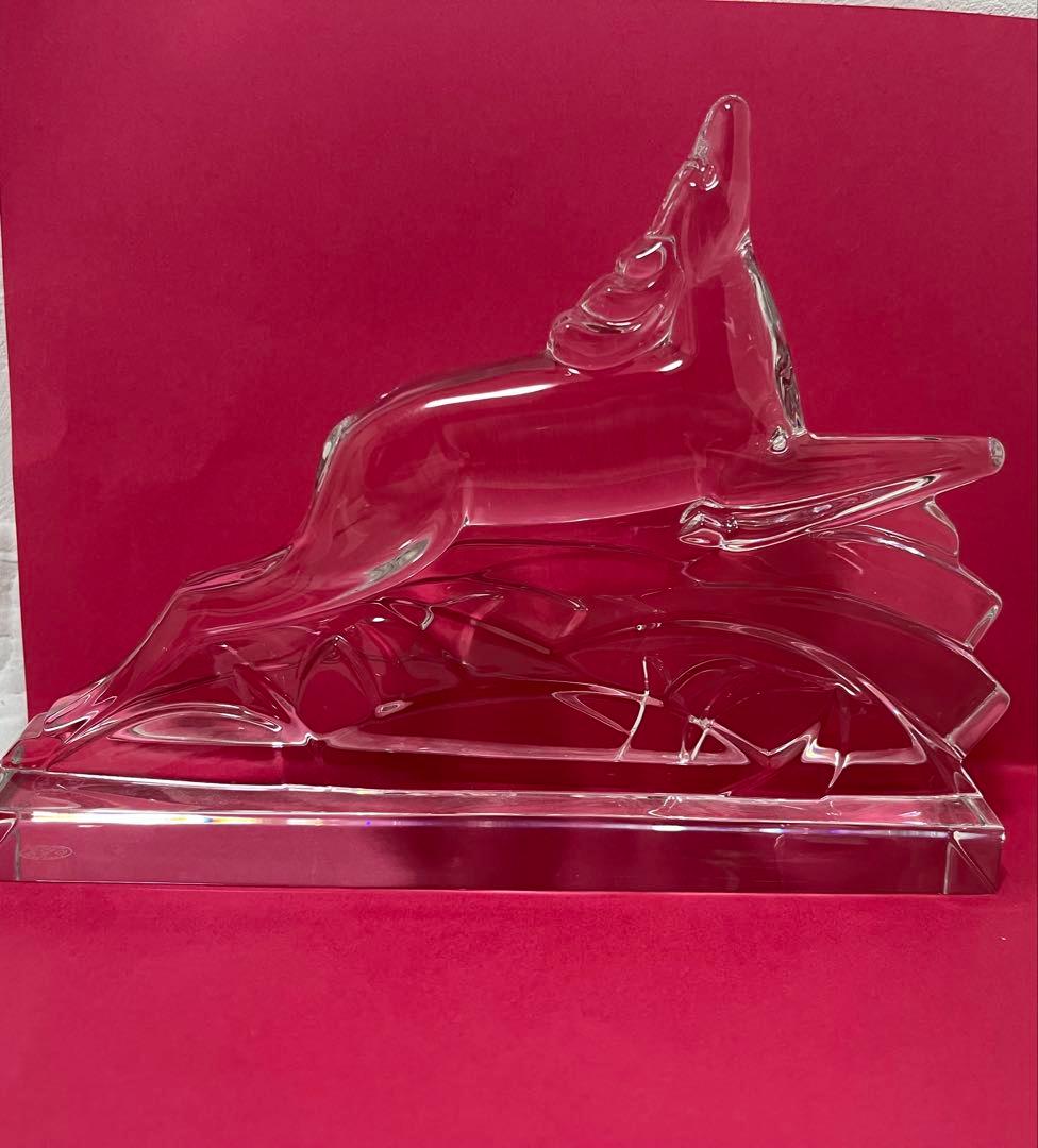 【即決価格】 BACCARAT バカラ クリスタル 鹿 置物