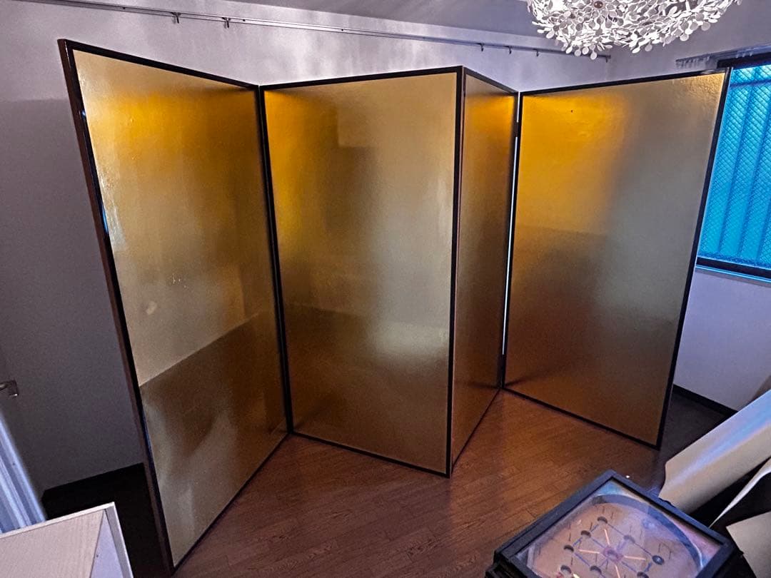 特大　金屏風　2曲り✖️2セット