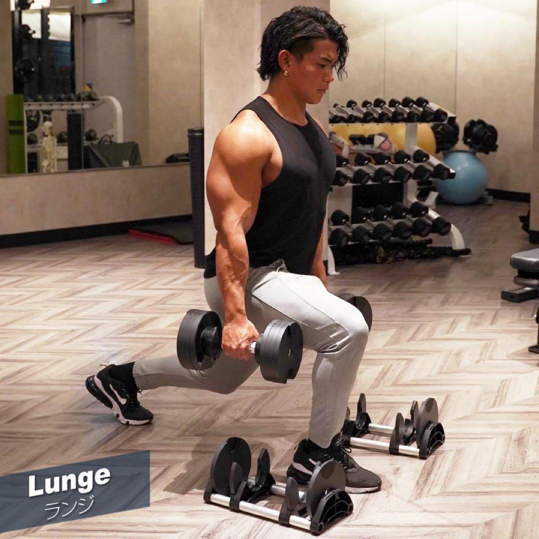 【新品】フレックスベル 32kg 可変式ダンベル nuobell 黒 単品