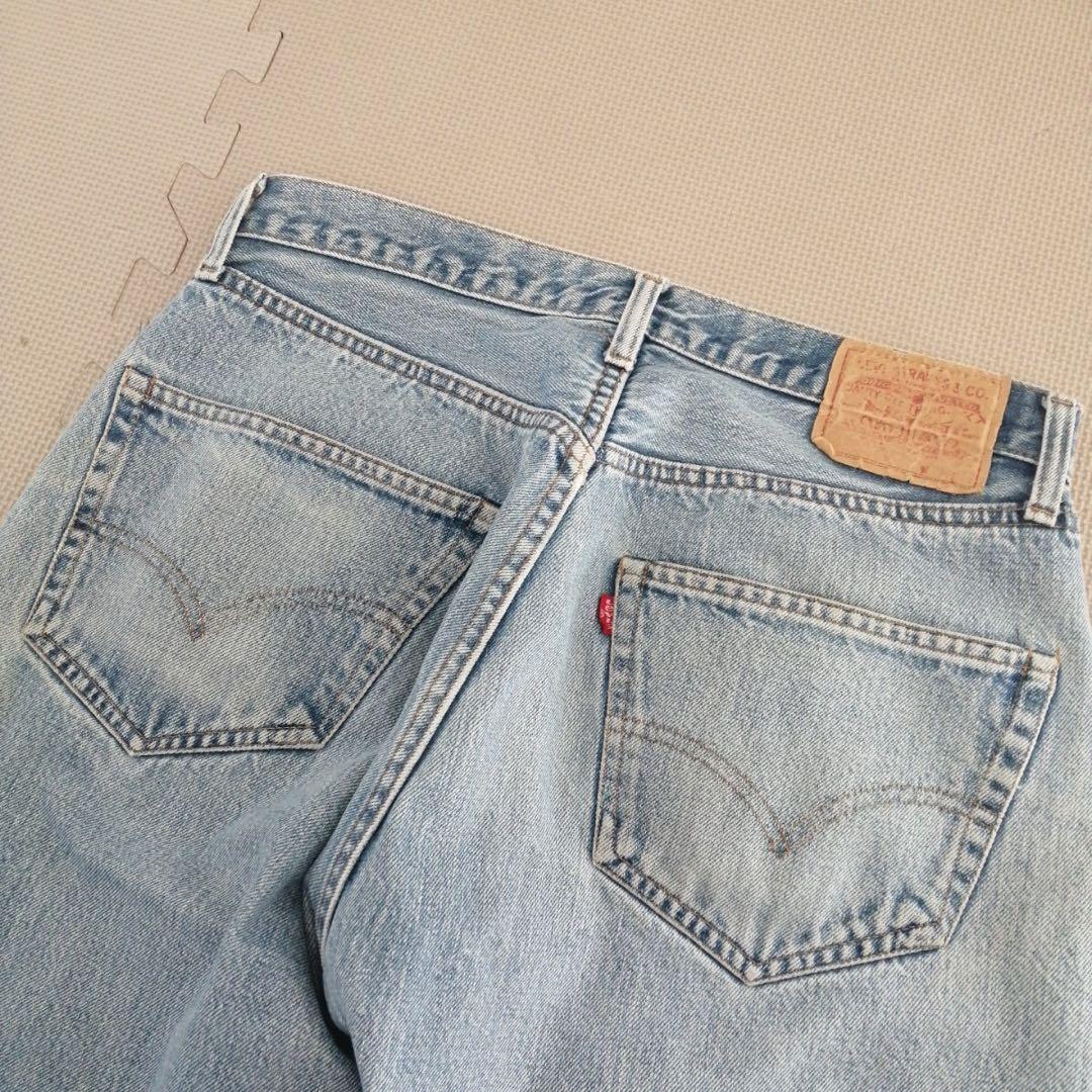 80s レア ボタン裏2 66後期 ゴールデンサイズ リーバイス 501