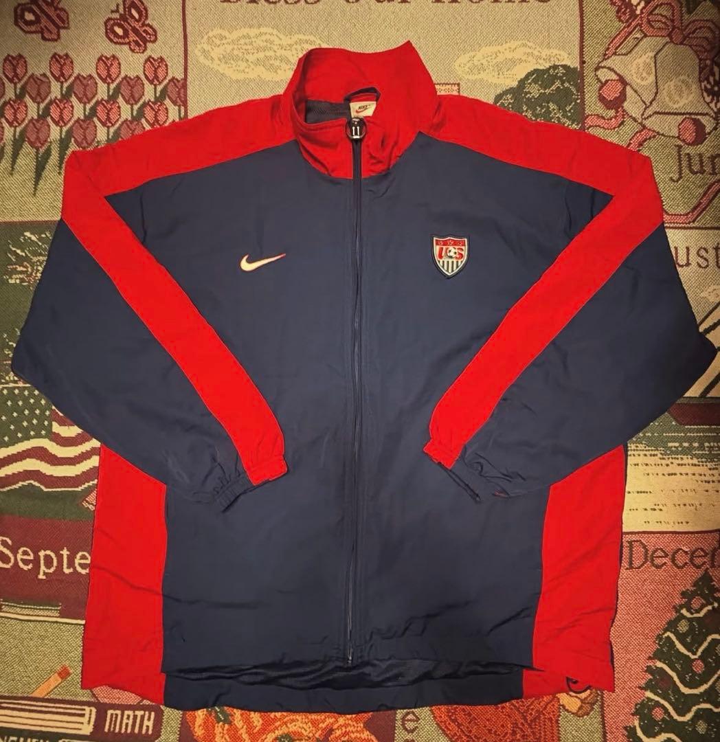 サッカー アメリカ代表 NIKE ナイキ 90s ナイロンジャケット
