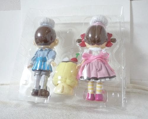 開封品　希少　極美品　不二家　パティシエ　ペコポコ&ドッグ人形　フィギュア