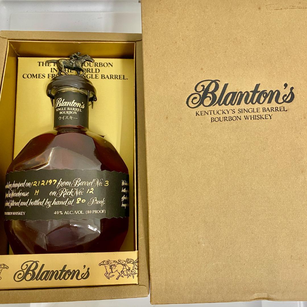 Blanton's◆ブラントン◆バーボンウイスキー◆1997年ボトリング◆未開封