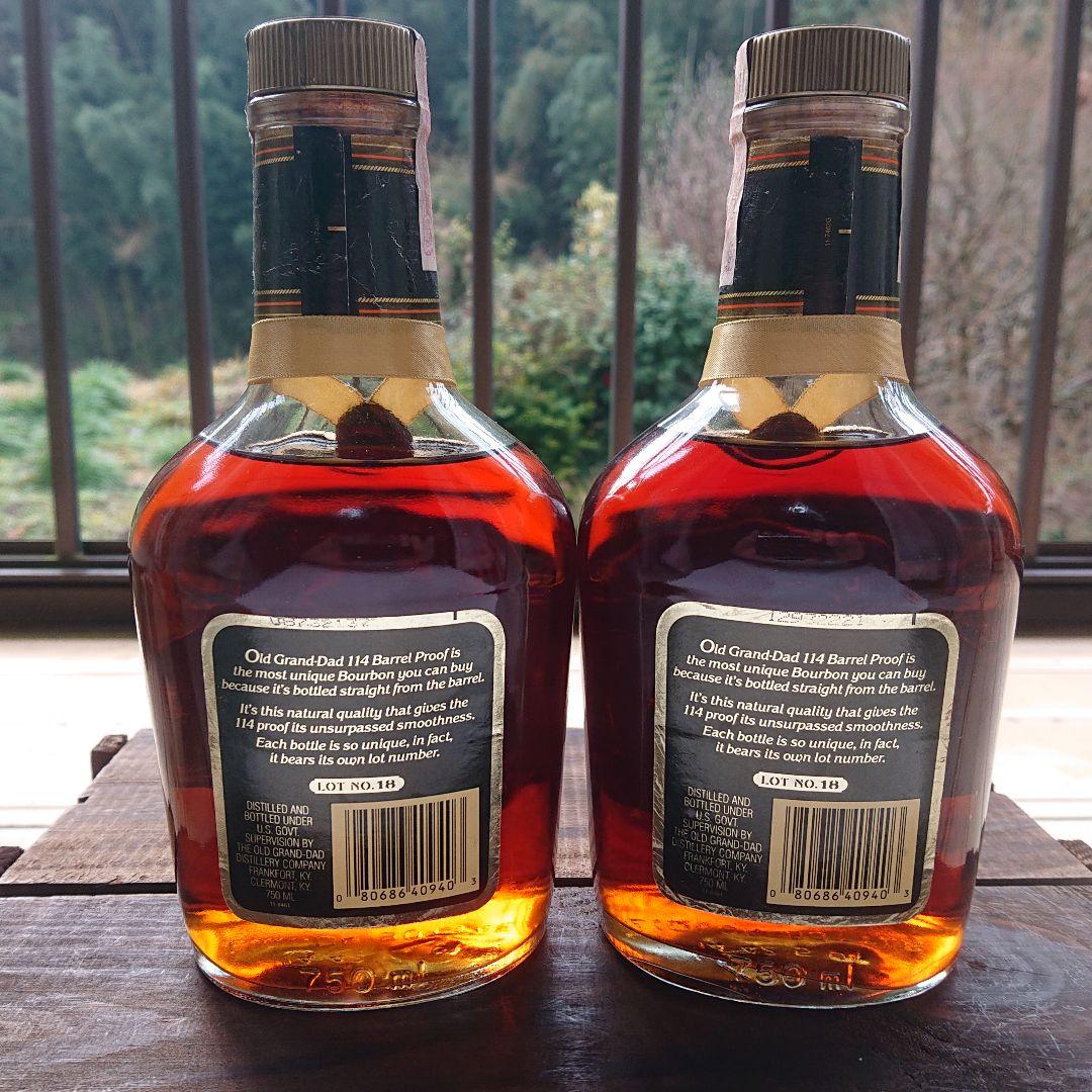 OLD GRAND DAD 114BARRELPROOF 750ml 2本