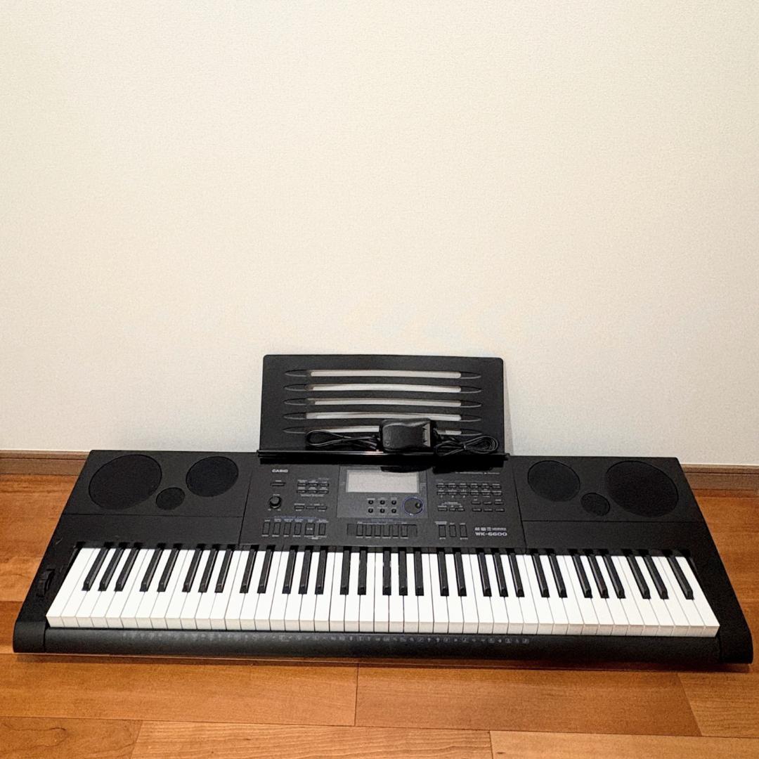 CASIO WK-6600 76鍵盤 700音色 210リズム