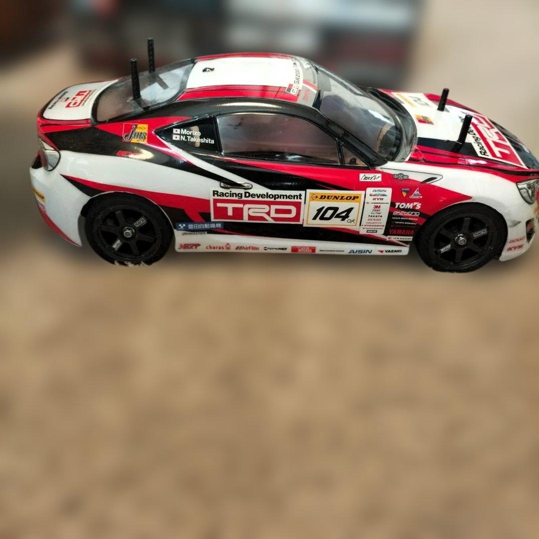 ら*す様 【ジャンク】タミヤ ラジコン TT-02 シャーシ TRD 86