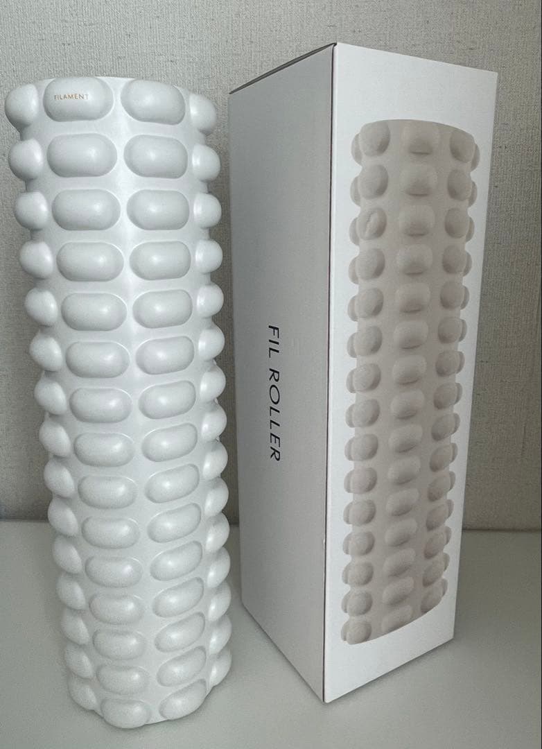 フィラメント☆ FILROLLERフィルローラー　ホワイト 筋膜ローラー