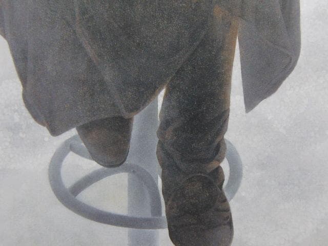 藤井康夫、【娘の休日（水族館）】、希少な額装用画集より