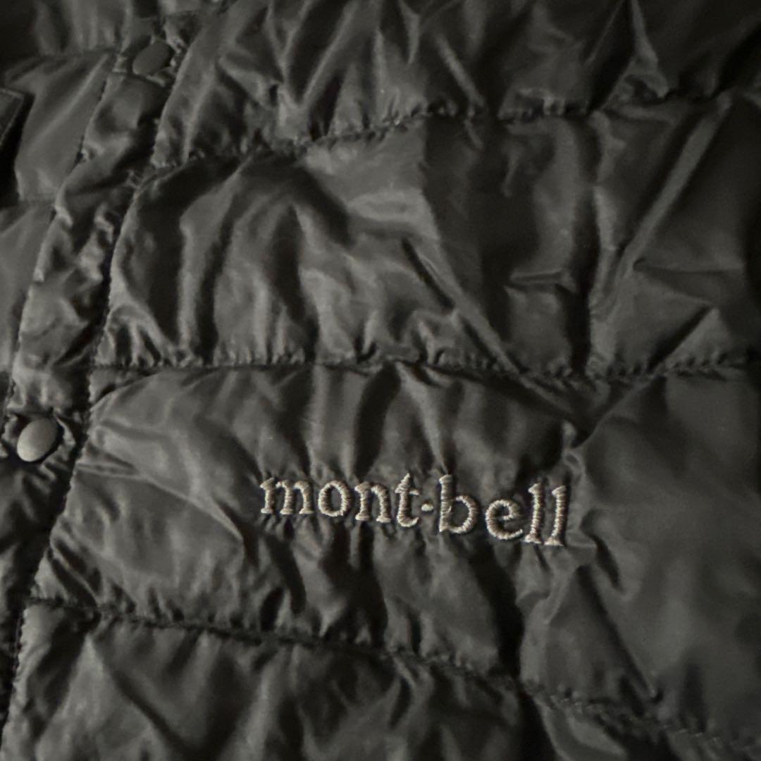 mont-bell モンベルブラック ダウンジャケット Mスペリオ