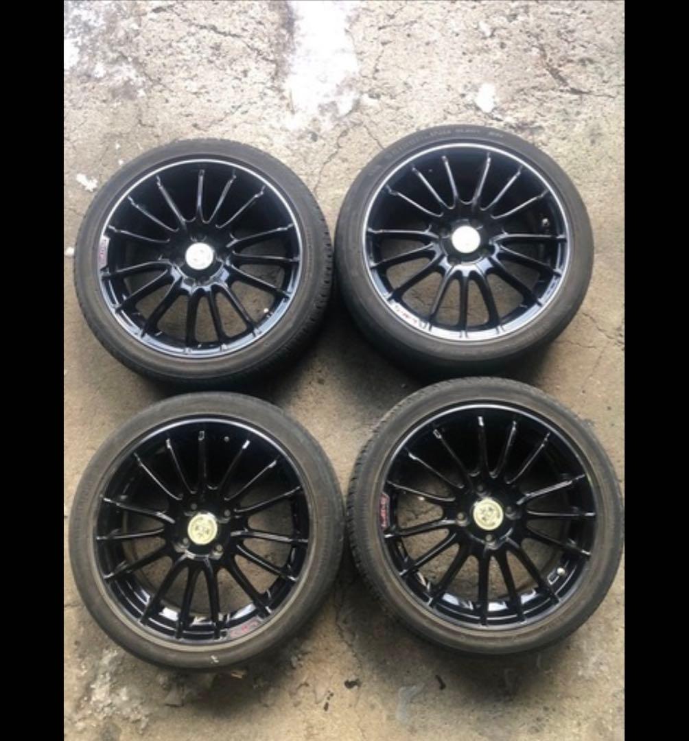 軽用16インチアルミ、BS製タイヤ付き(オマケ) 2本