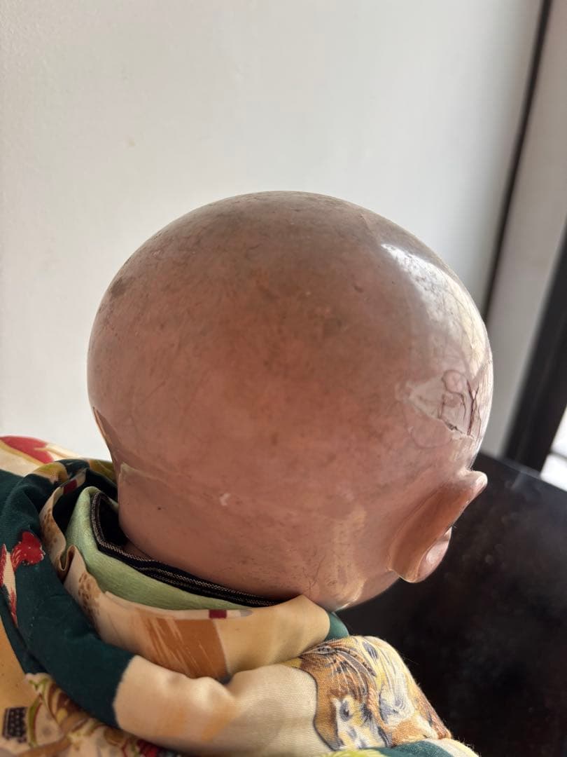 市松人形 訳あり　大正　昭和レトロ　 約53cm 日本人形　アンティーク　骨董