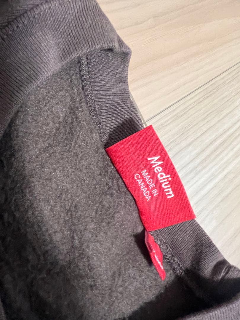 カ*ツ様 Supreme Box Logo ロゴ刺繍 ブラウン スウェット