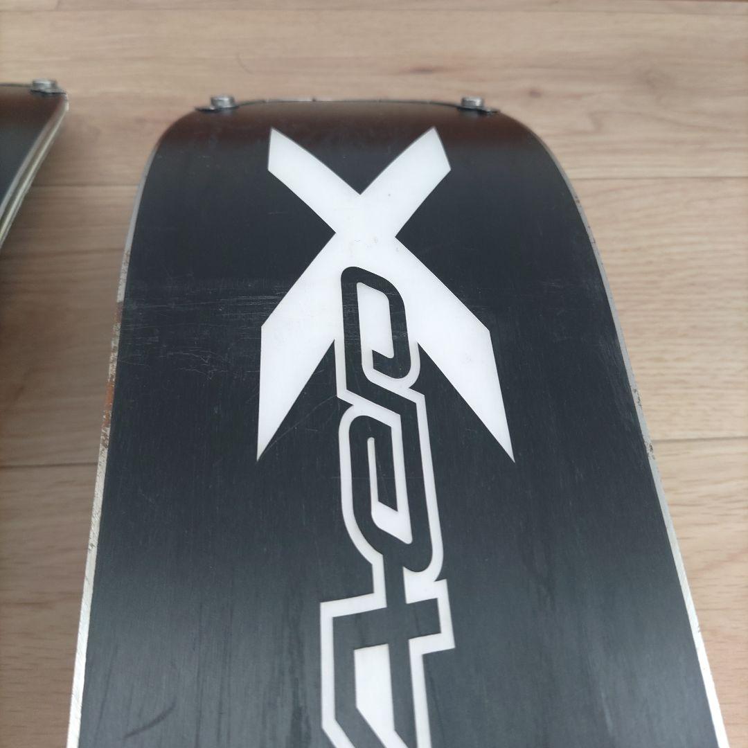 SALOMONのスキー板162cm ビンディングセット ストックおまけ