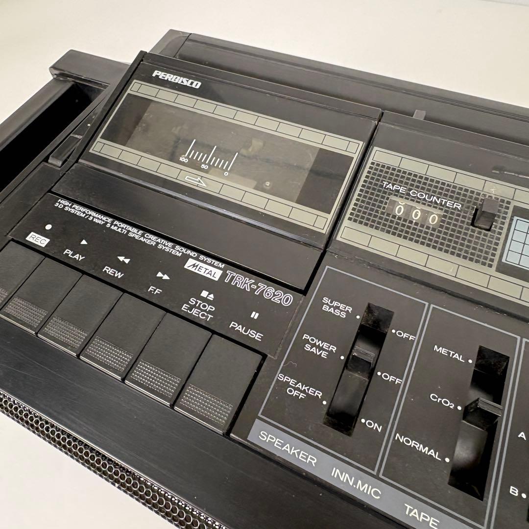 ★現状品★ HITACHI 日立 メタル対応ラジカセ TRK-7620