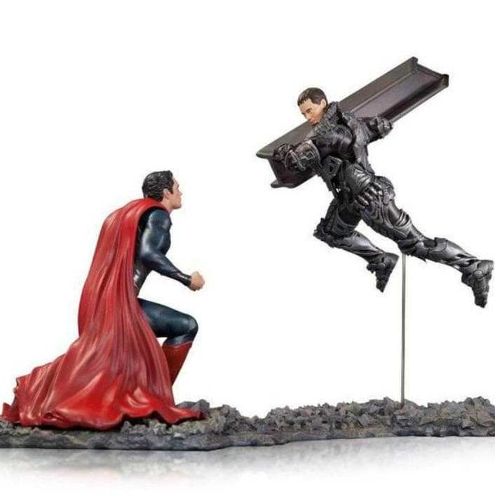 1/12スケール ジオラマフィギュア スーパーマン対ゾッド将軍