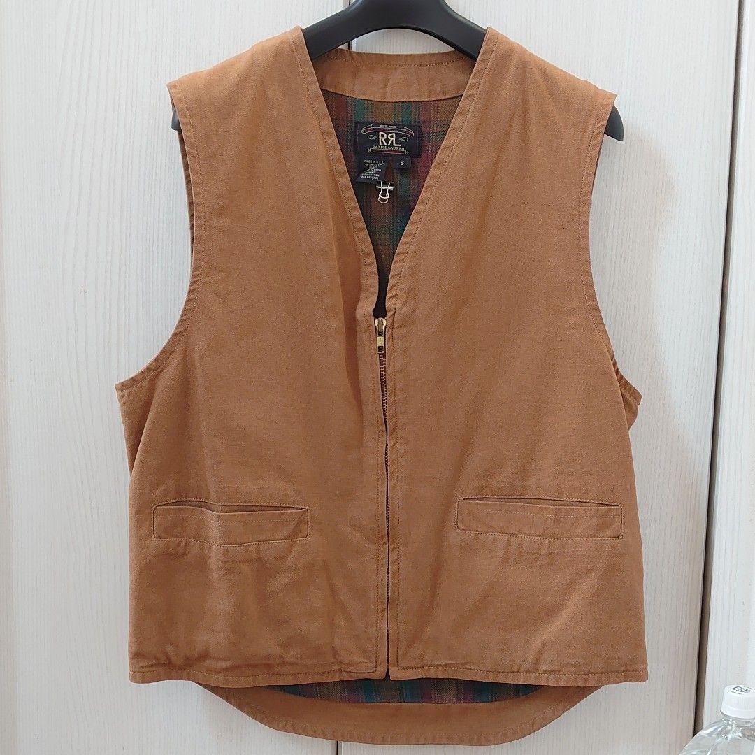 超美品★RRL（ダブルアールエル） ベスト☆USA SIZE S（JPM）米国製