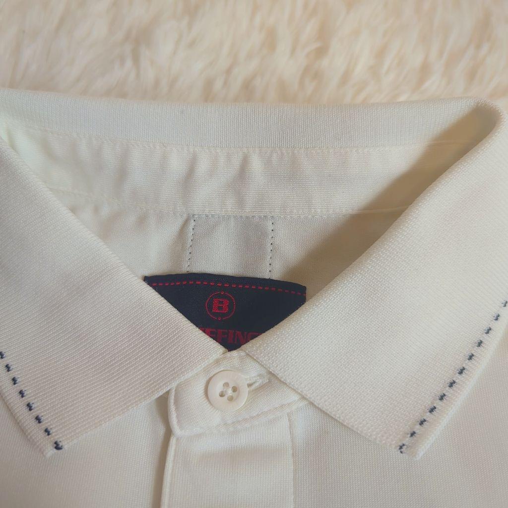 【専用】BRIEFING ポロシャツ ホワイト 近年モデル M ストレッチ