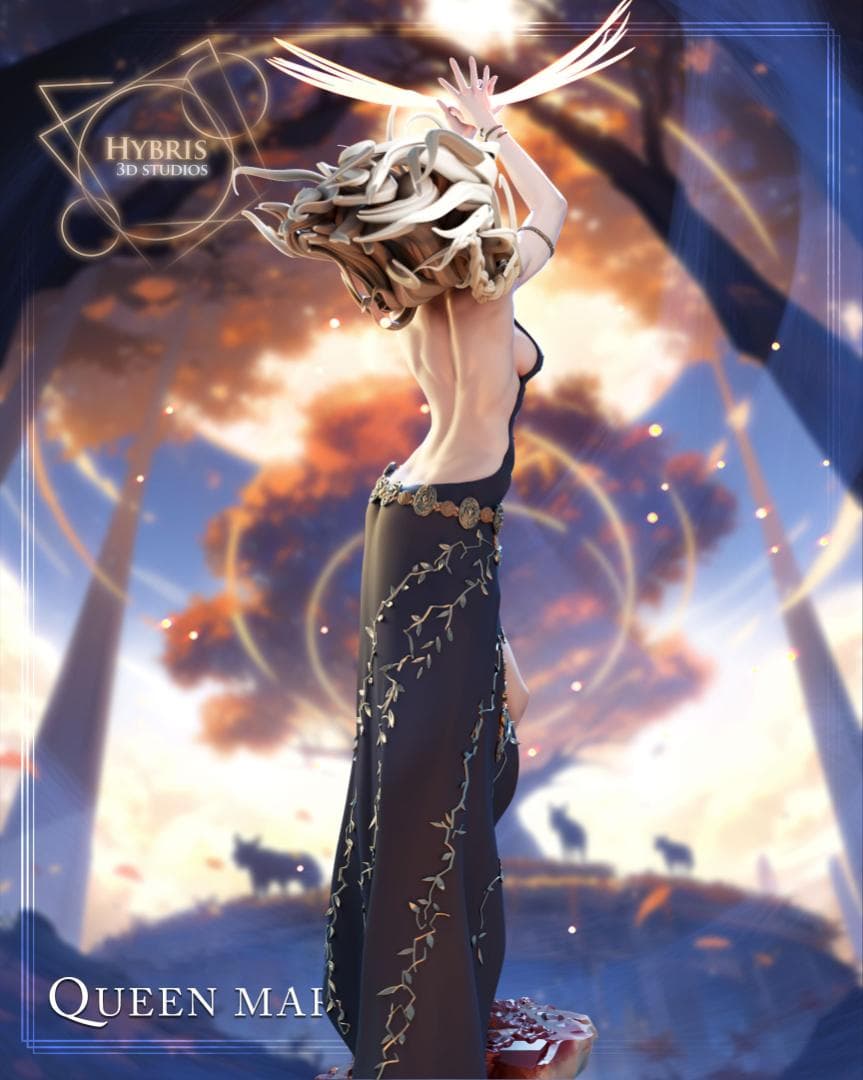 1/7　未塗装未組立　【 マリカ エルデンリング 】フィギュア　ガレージキット