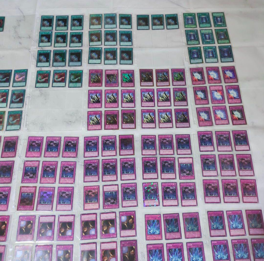 【※値下げ！】遊☆戯☆王・汎用魔法・罠トラップ、型番コレクションまとめ売りセット