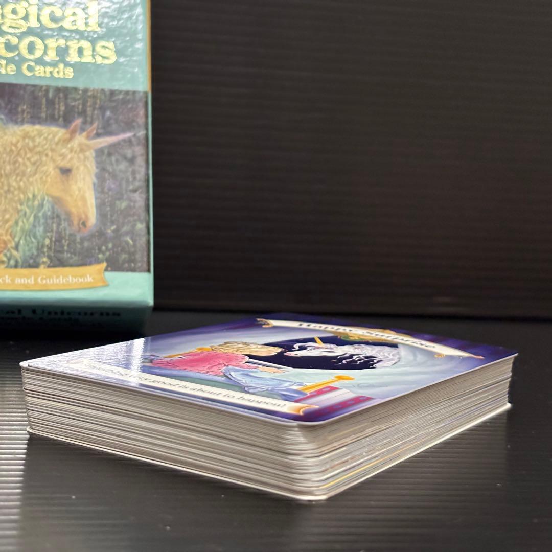 ユニコーンオラクルカード　日本語版解説書付き　３つセット