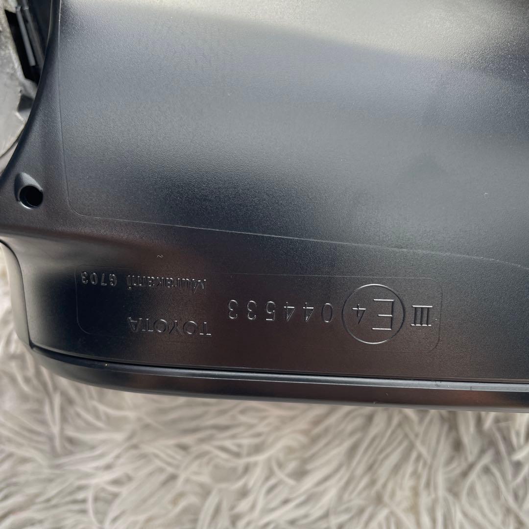 30 アルファード 左 ドアミラー Murakami G703 044533