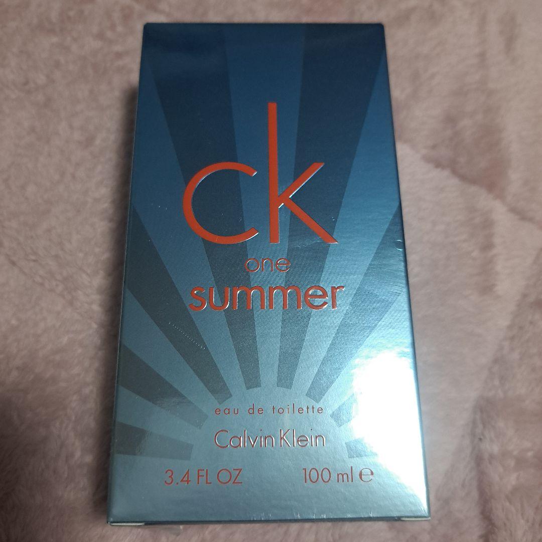 新品未使用 カルバンクライン シーケーワンサマー 2017 100ml