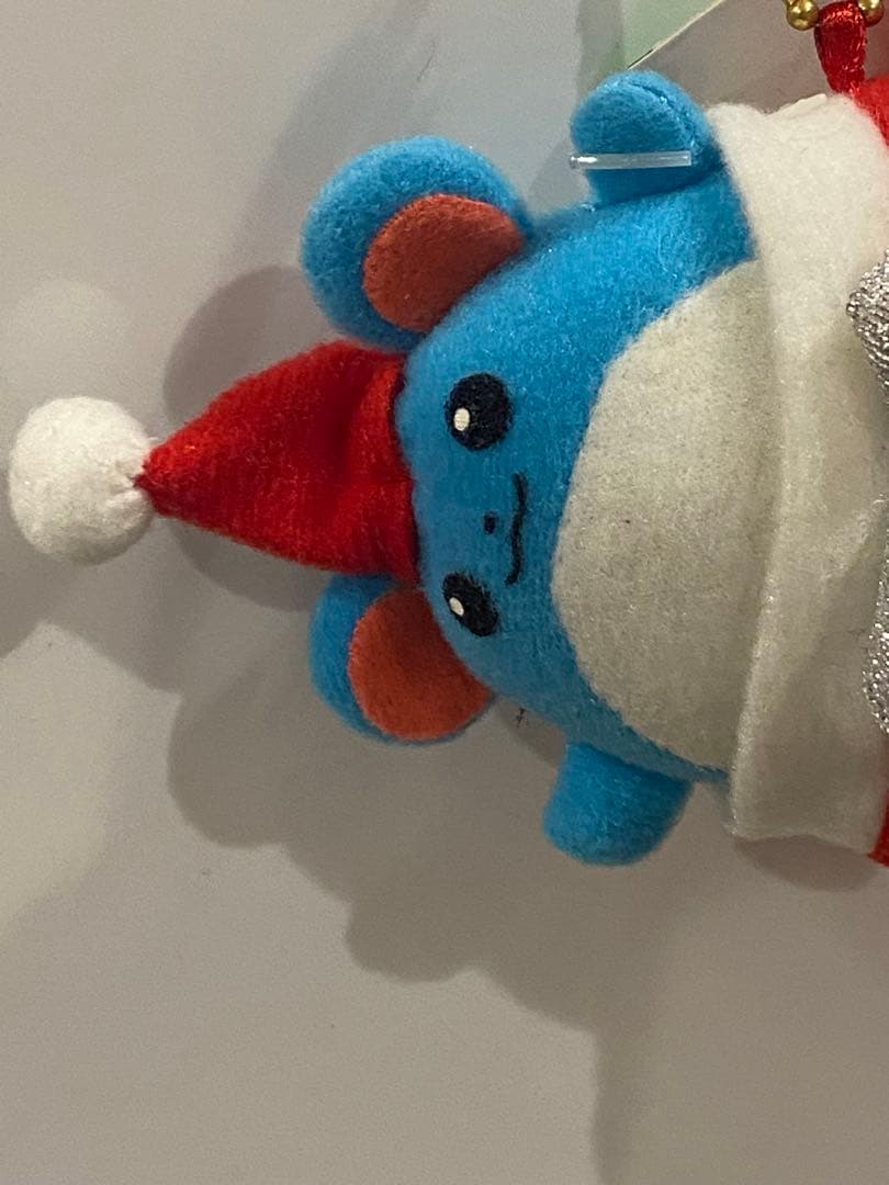 絶版当時物ポケモンオーナメントぬいぐるみ☆マリル/靴下タグ付•新品未開封未展示品