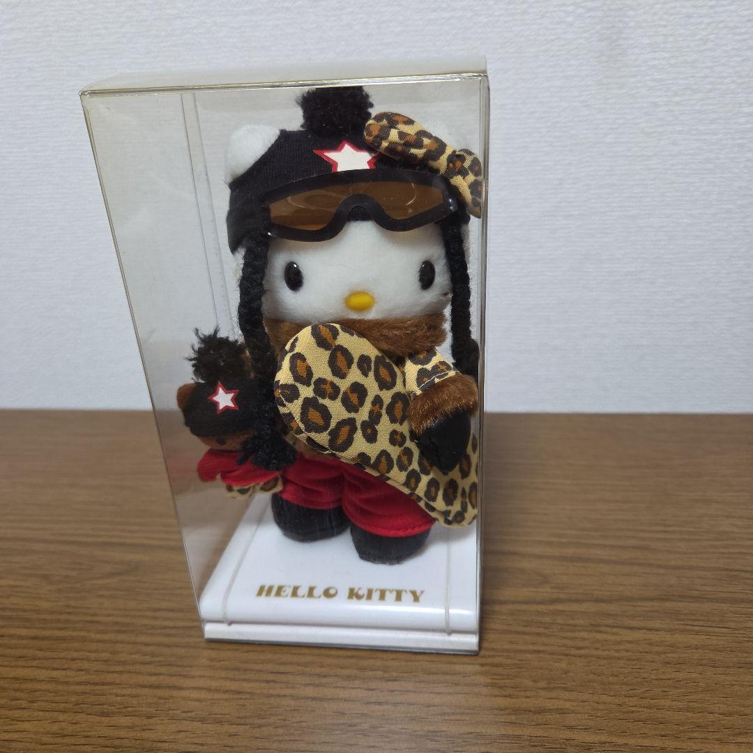 [希少]ハローキティ ヒョウ柄ポイントドール ケース付き 値下げ中