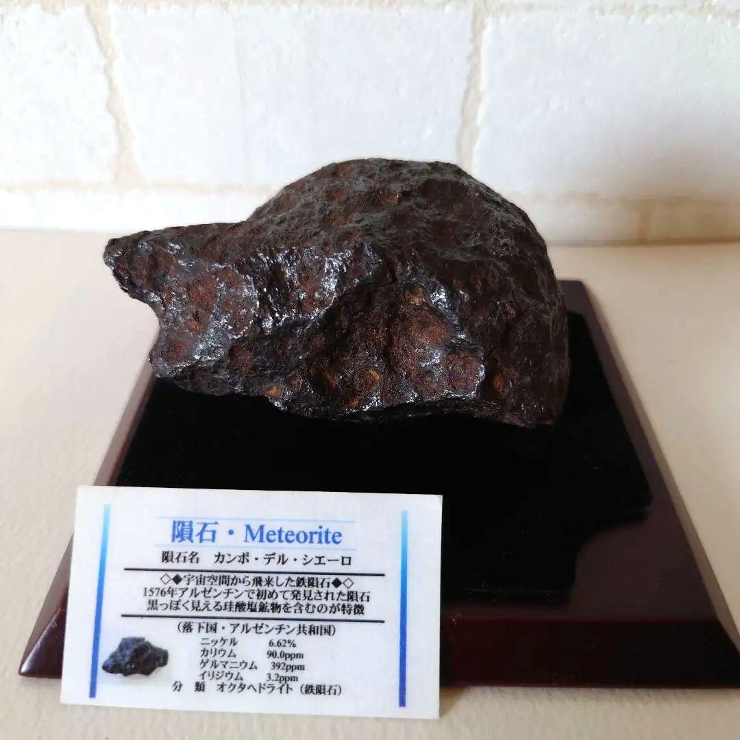 鉄隕石【カンポ・デル・シエーロ】Meteorite 原石 677g