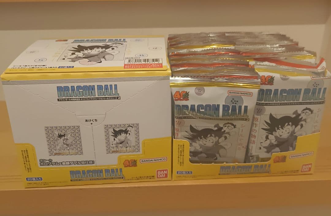 ドラゴンボール40周年記念　ウエハース2