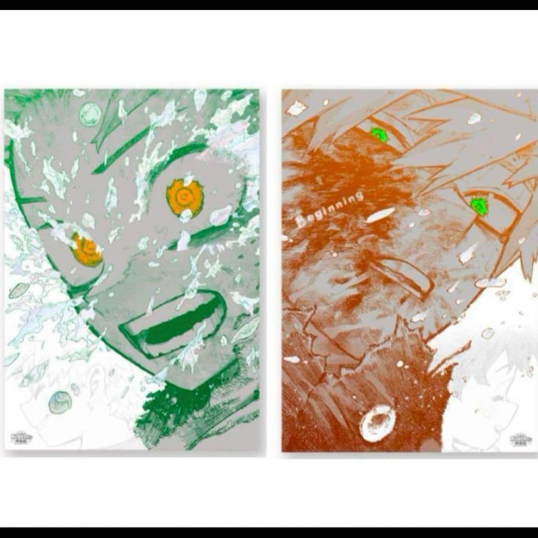 僕のヒーローアカデミア　原画展　A2アートポスター　The beginning
