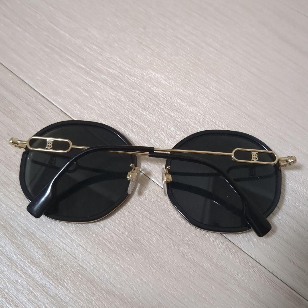 【美品】BURBERRY/バーバリー BE3127D ラウンド サングラス