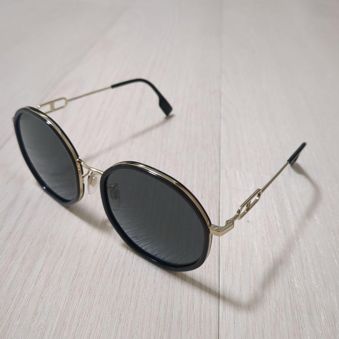 【美品】BURBERRY/バーバリー BE3127D ラウンド サングラス
