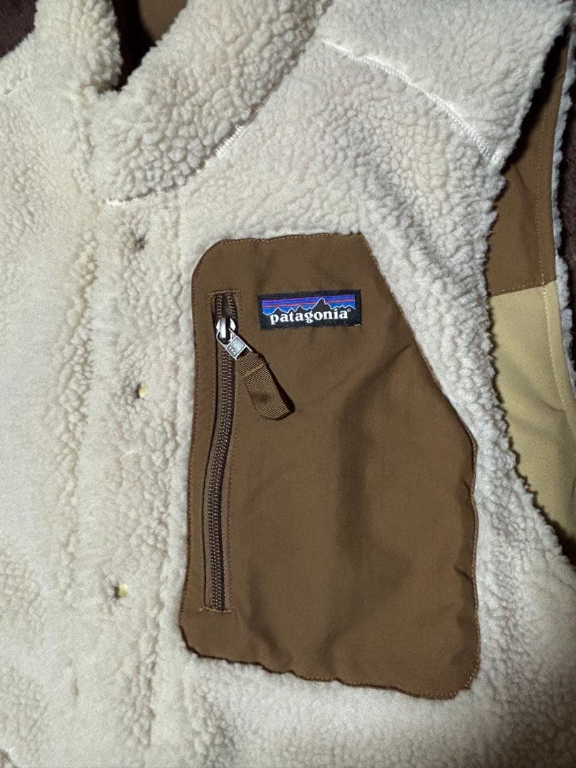 希少 patagonia パタゴニア メンズ リバーシブル ダウンベスト 美品