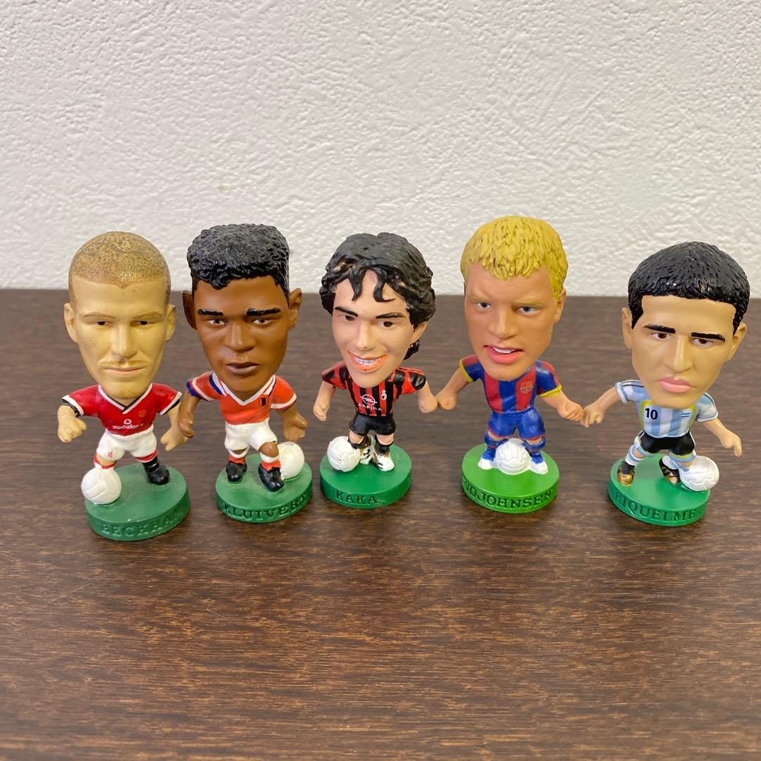 コリシアンサッカーフィギア２６体　中田英寿　中村俊輔　デルピエロ　カカ　ベッカム