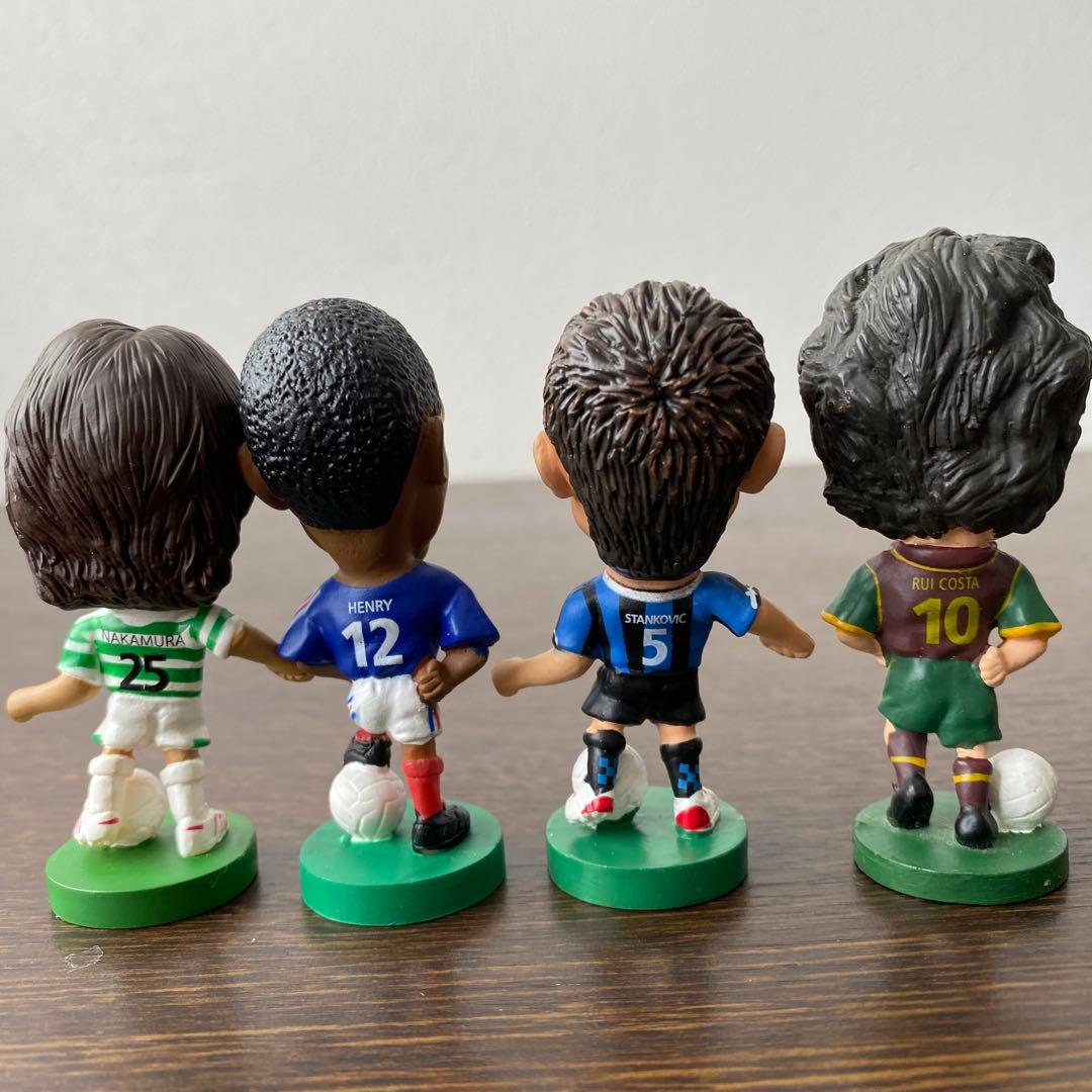 コリシアンサッカーフィギア２６体　中田英寿　中村俊輔　デルピエロ　カカ　ベッカム