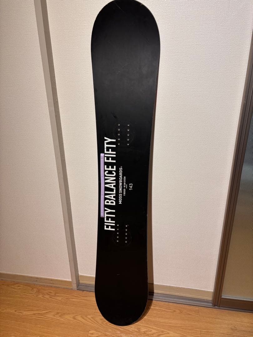 スノーボード MOSS BOARDS FIFTY BALANCE 143