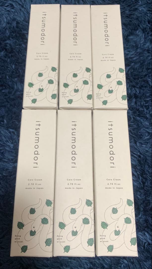 itsumodori いつもどおり スキンケアクリーム 80mL ×6本セット