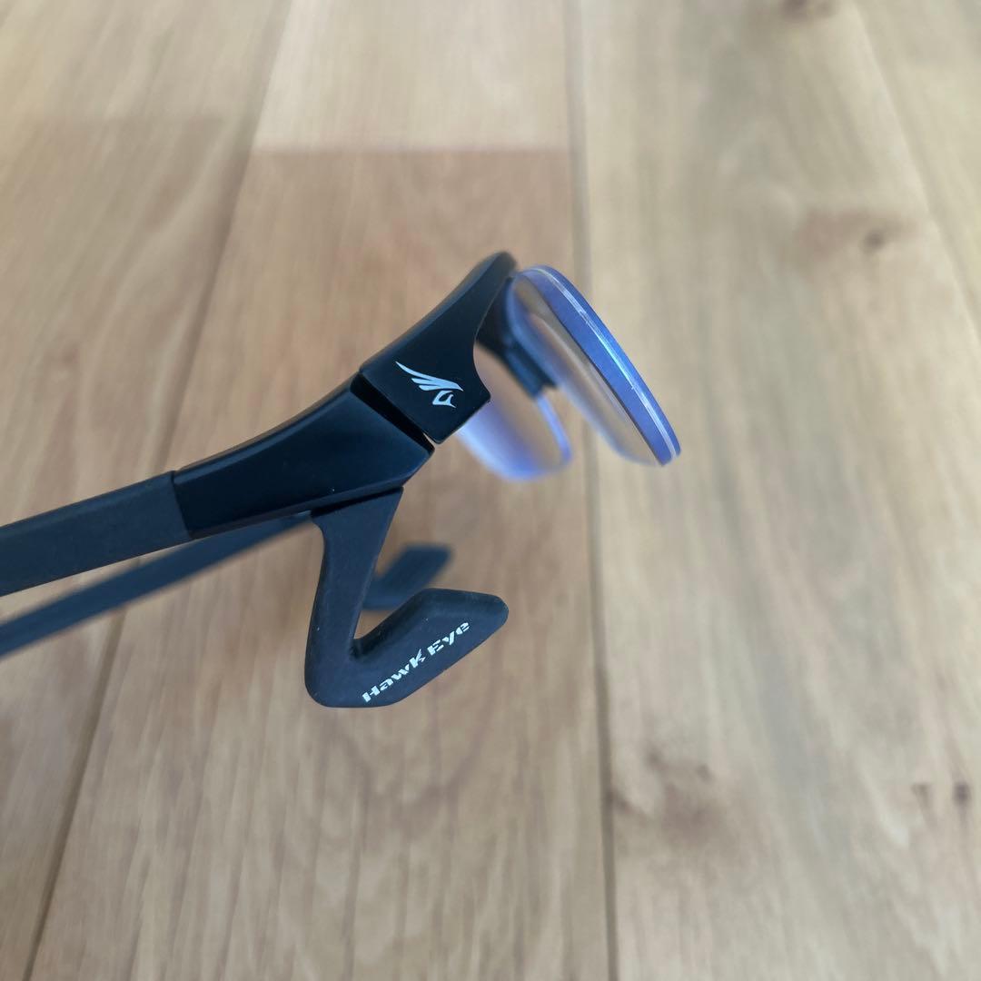 Hawk Eye ゲーミンググラス 度入り 度なし ブルーライト 紫外線カット