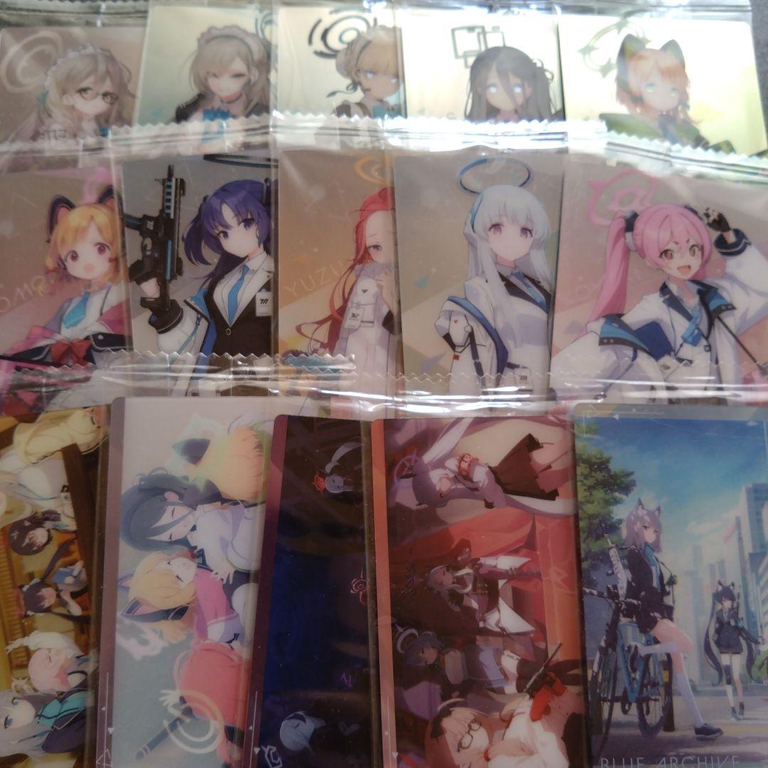 ブルーアーカイブ　ウエハース　カード　1弾 30枚セット フルコンプ