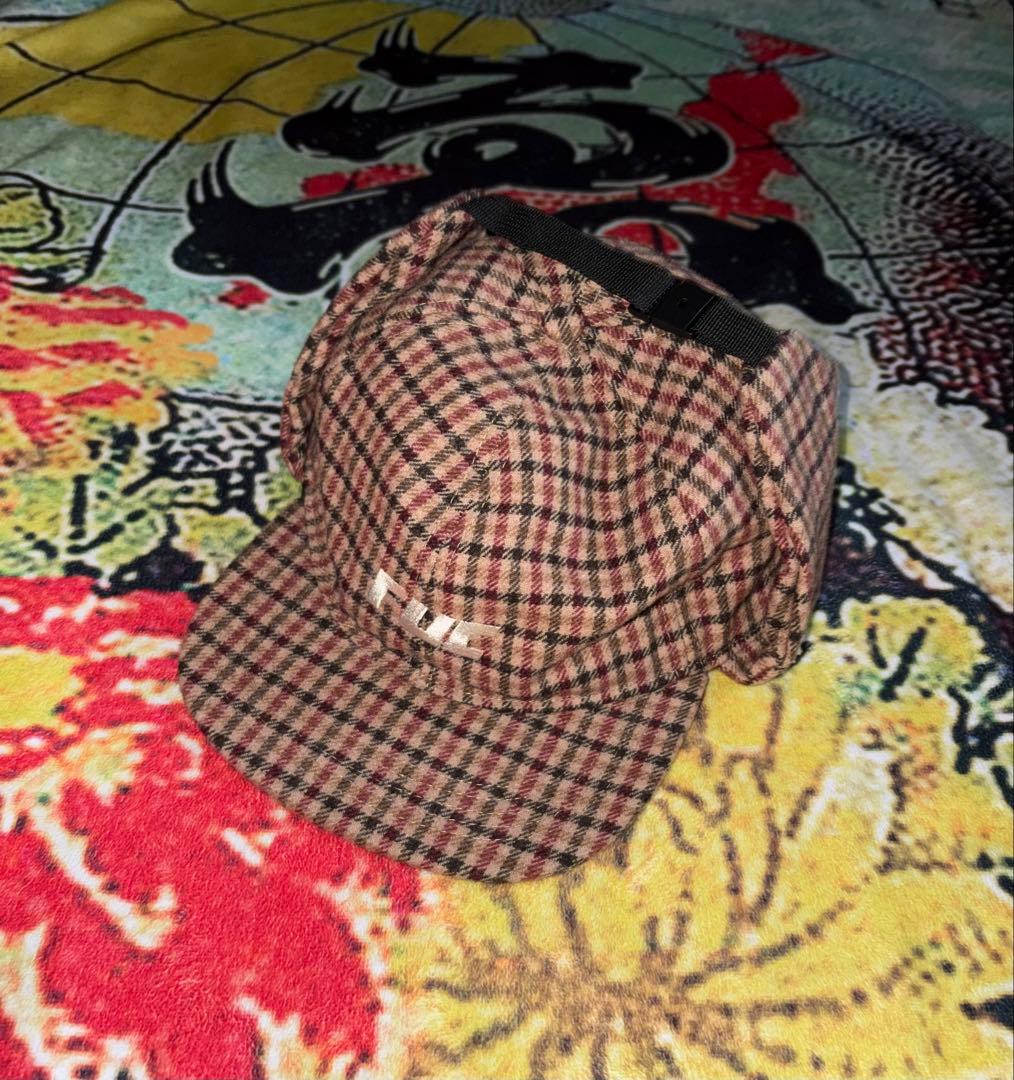 FUC チェックフラップキャップ