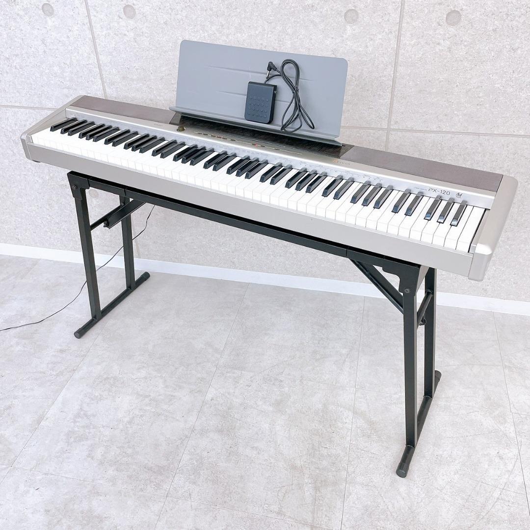 2007年製 CASIO 電子ピアノ Privia PX-120 スタンド付き