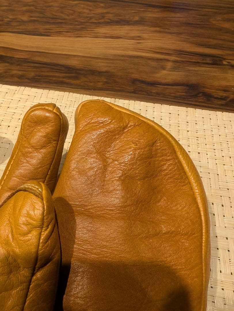 Hestra レザー ミトングローブ　サイズ6