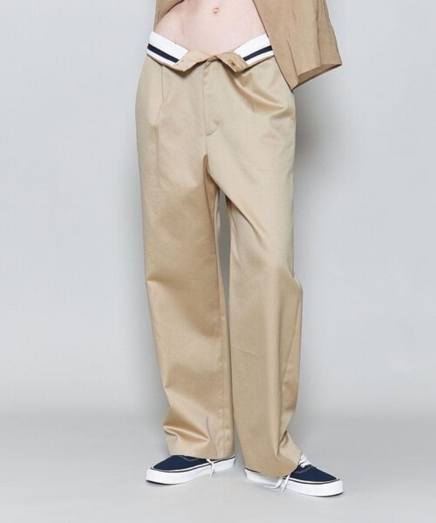 6(ROKU)コットン チノ パンツ　36