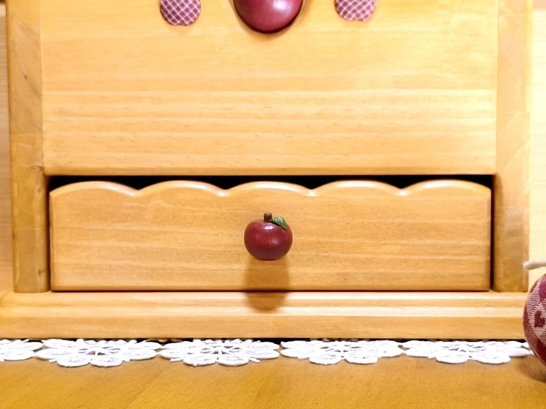 ⭐️アメリカンカントリー雑貨❤️ぷっくりෆりんごෆの多目的スタンド★仕切り無し